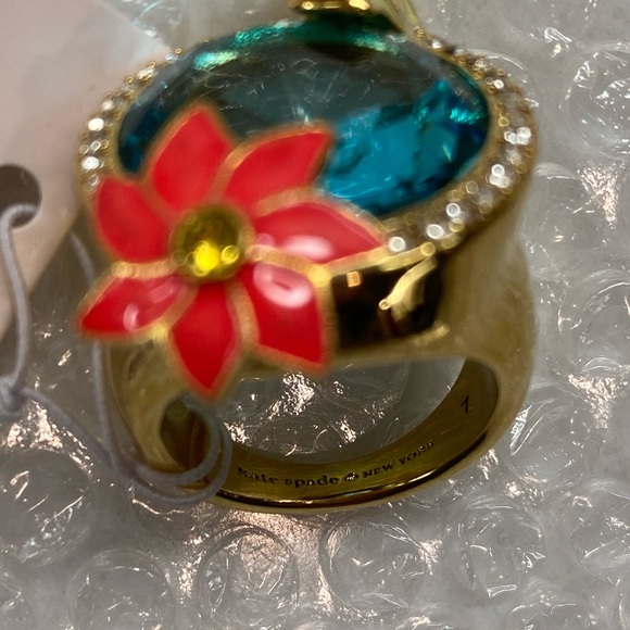 NWT Kate Spade Cocktail Ring Out of Office Sz 7 - Picture 8 of 10
